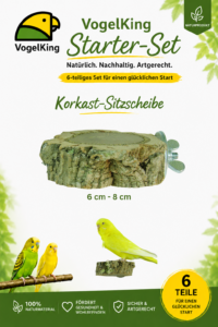 Produktbild Korkast Sitzscheibe mit gelben Vogel