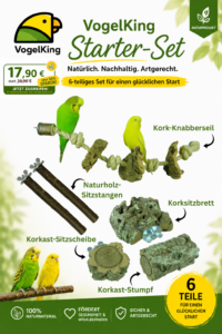 Übersichtsbild Starter-Set mit 6 Produkte für den Vogelkäfig von VogelKing